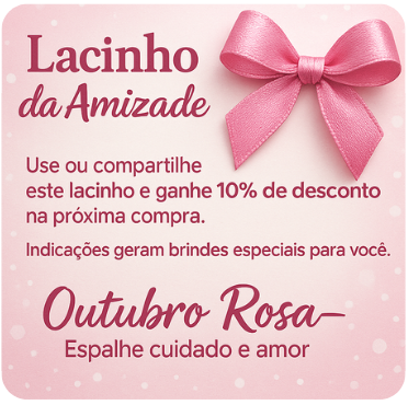 Lacinho da Amizade: cuidado que se compartilha