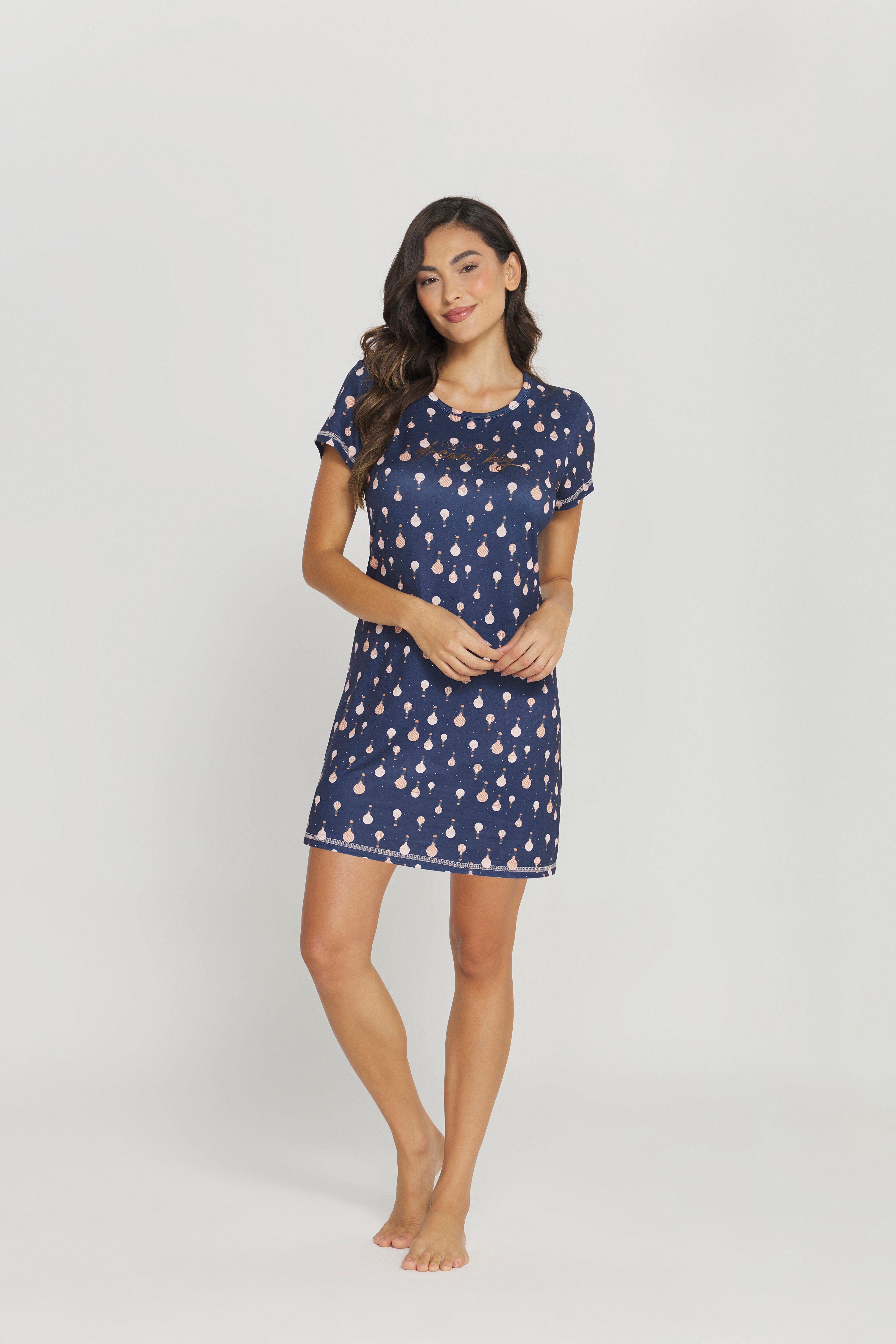 Camisola Meia Manga Peach Touch Balão – Danka® 01.1.0293