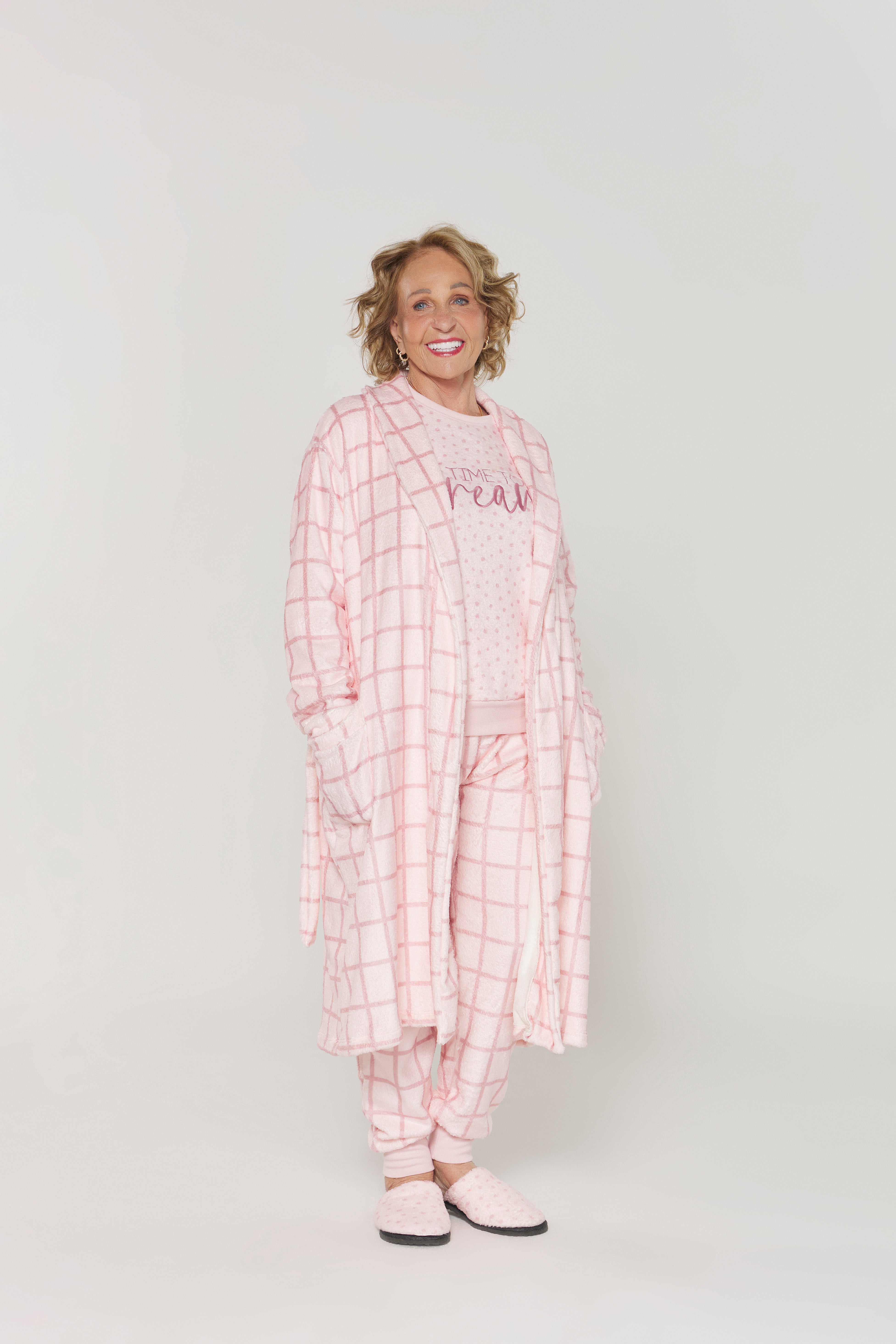 Roupão Rosa Fleece – Danka® 01.2.0405