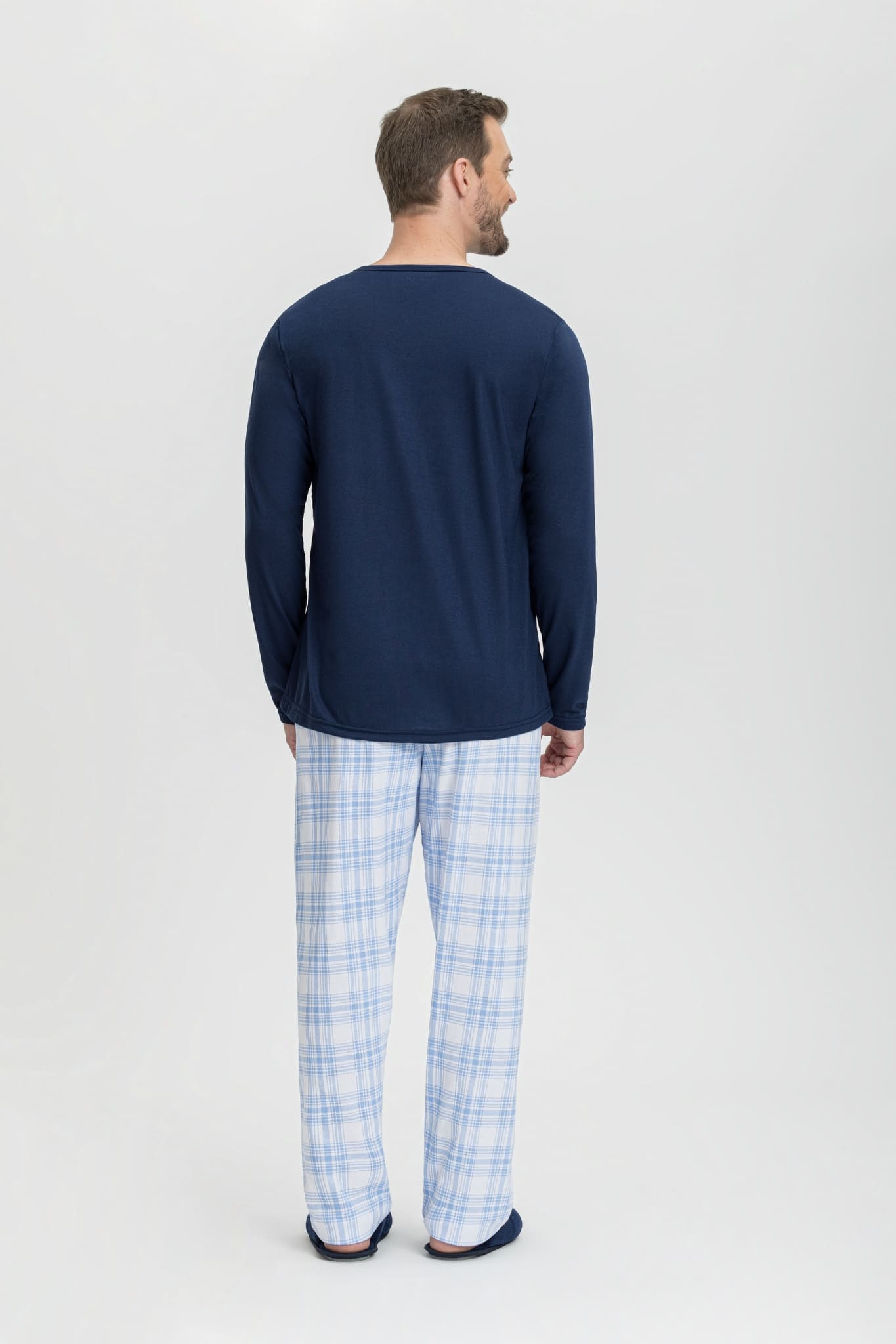 Pijama Manga Longa com Calça Good Night – 034157