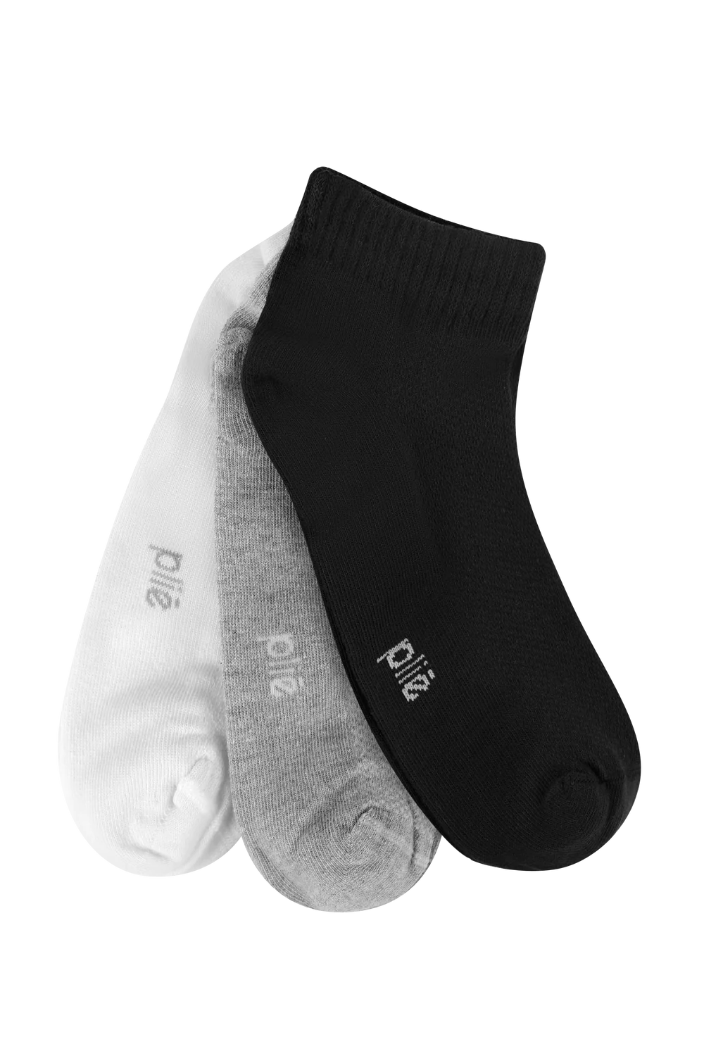 Meia Soquete Tripack – Plié® 90113