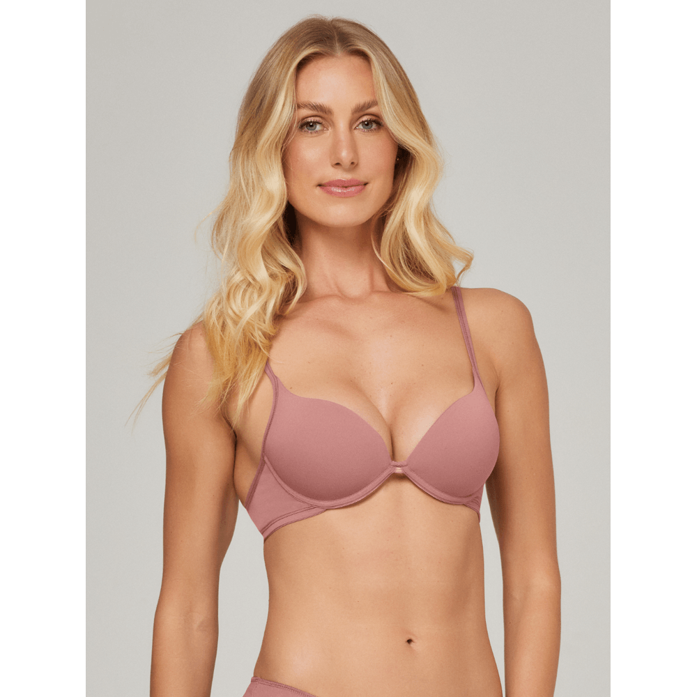 Sutiã Push Up com Bojo e Aro em Microfibra – Liebe® 103101