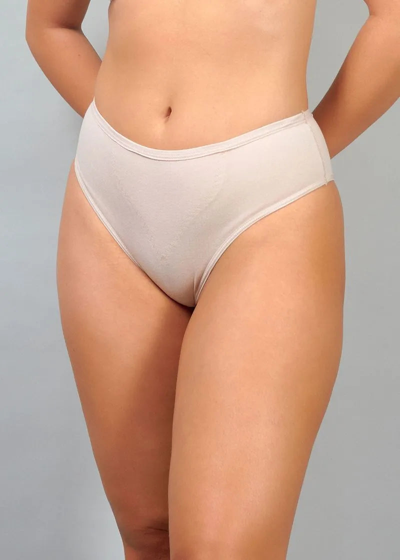 Calcinha Cintura Alta Com Reforço Frontal Modal Duloren® 729056