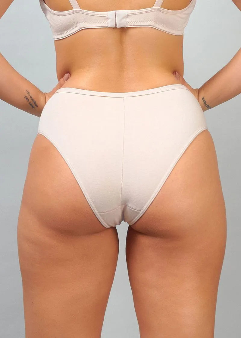 Calcinha Cintura Alta Com Reforço Frontal Modal Duloren® 729056