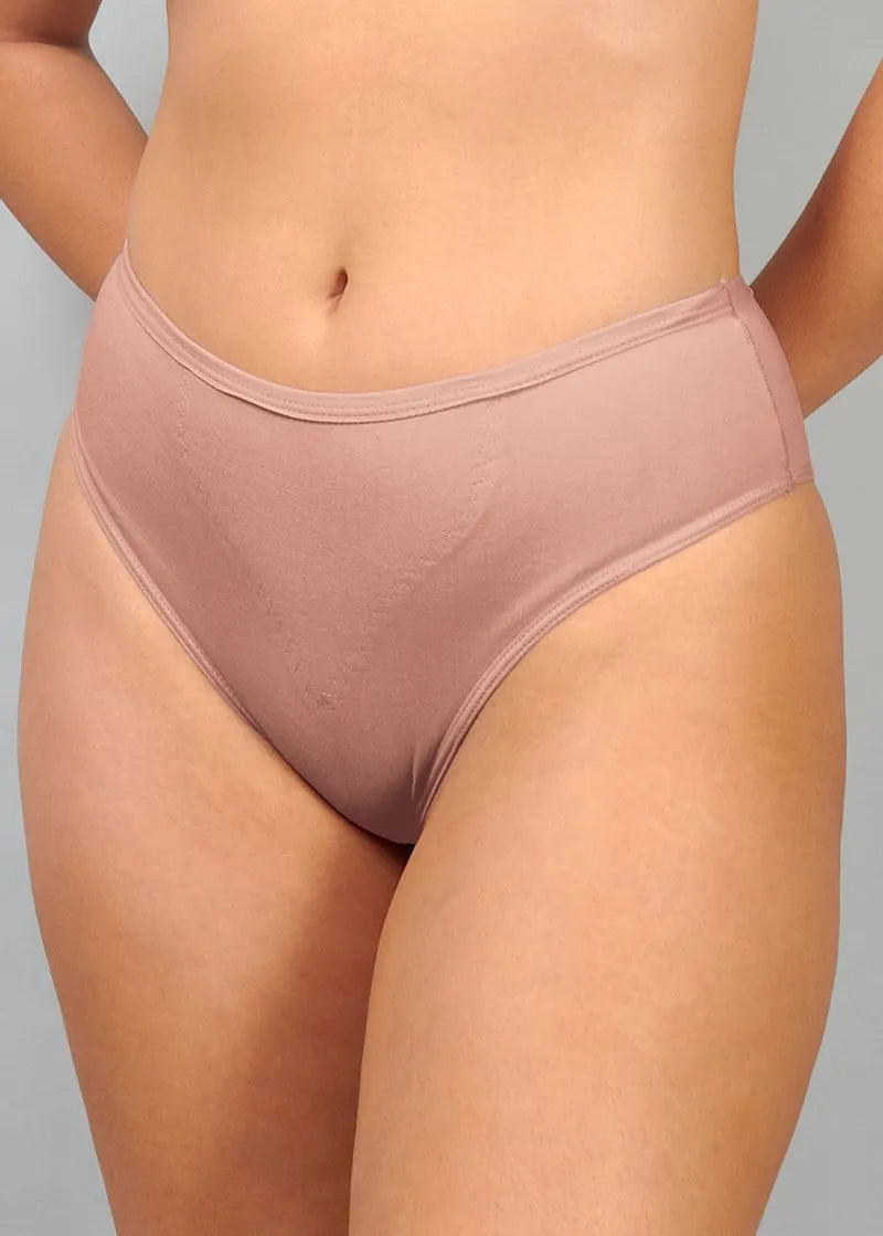 Calcinha Cintura Alta Com Reforço Frontal Modal Duloren® 729056