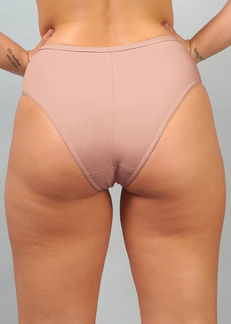 Calcinha Cintura Alta Com Reforço Frontal Modal Duloren® 729056