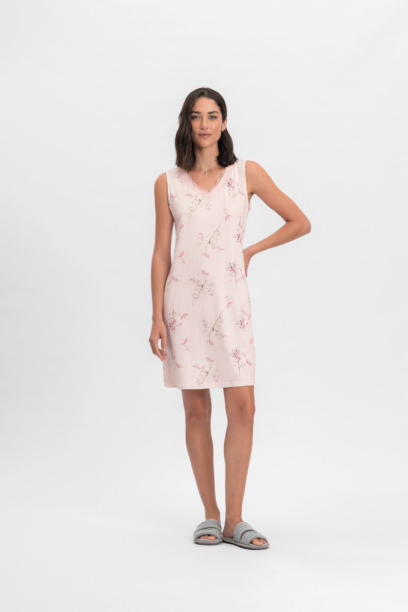 Camisola Regata Touch Light Jardim Secreto – Mensageiro Dos Sonhos® 012545C