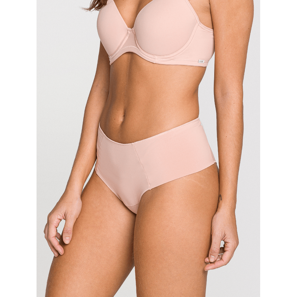 Calcinha Alta Lateral Dublada em Microfibra Liebe® 201301