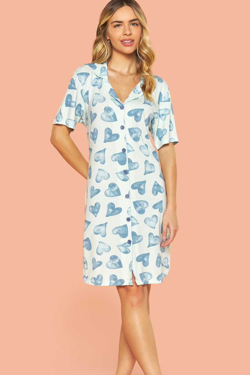 Camisola Americana Meia Manga Aberta Jovial Amar em Viscolycra – Sensare® 120093