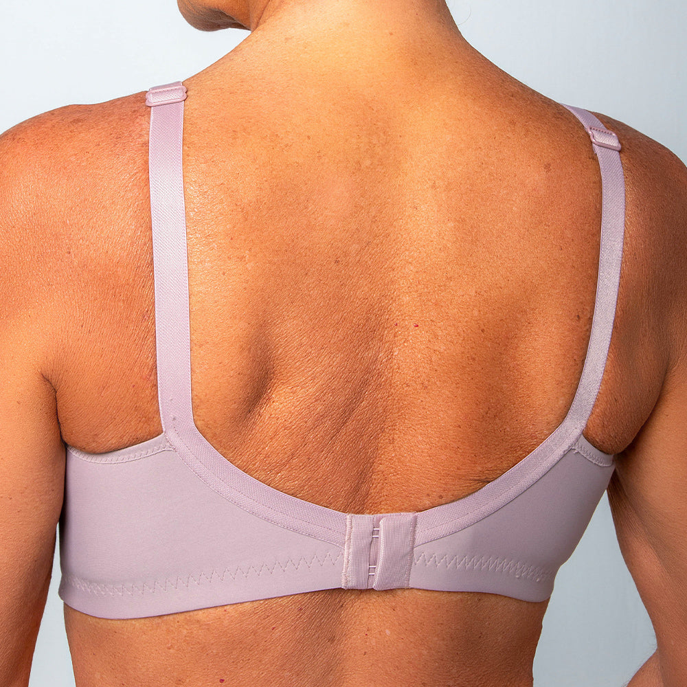 Sutiã de Sustentação Moldado Sem Aro e Sem Bojo com Crochet Vazado – Dilady® 323182
