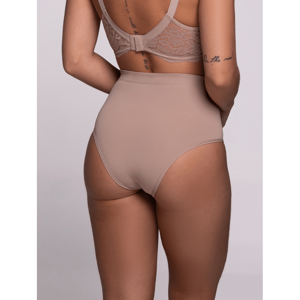 Calcinha Alta em Microfibra Maternity Liebe® 411301