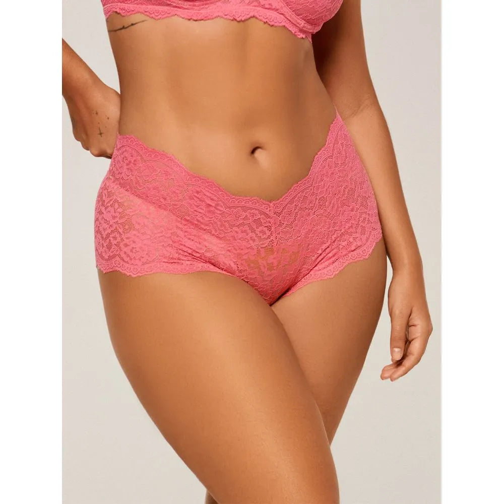 Calcinha Caleçon em Renda Kiss Me Liebe® 501602