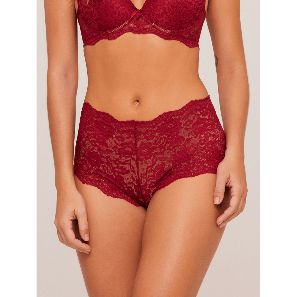 Calcinha Caleçon em Renda Kiss Me Liebe® 501602