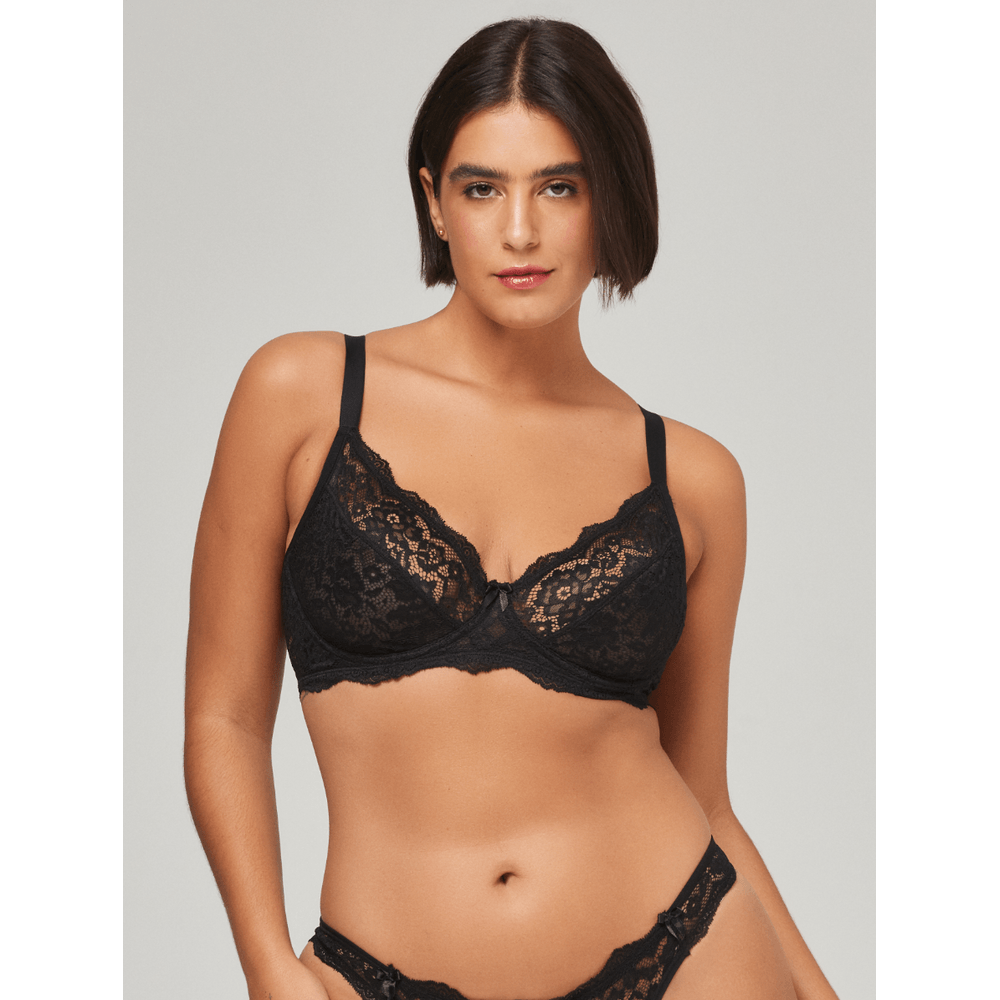 Sutiã Meia Taça com Aro em Renda Kiss Me Liebe® 503303