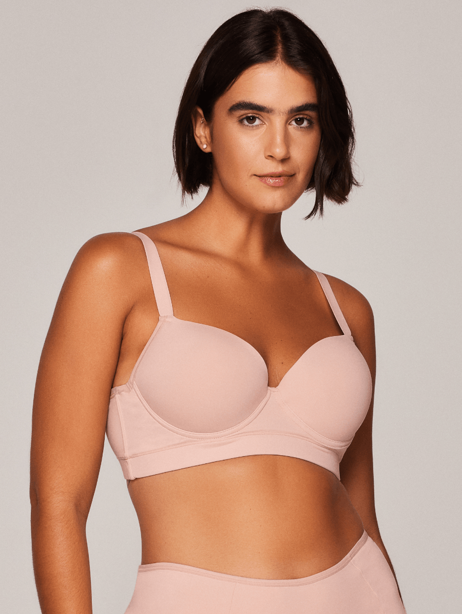 Sutiã Básico Meia Taça em Microfibra Plus Liebe® 703001