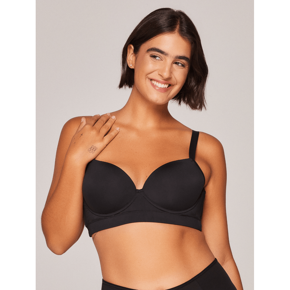 Sutiã Básico Meia Taça em Microfibra Plus Liebe® 703001