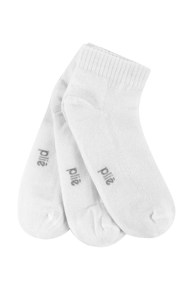 Meia Soquete Tripack – Plié® 90113