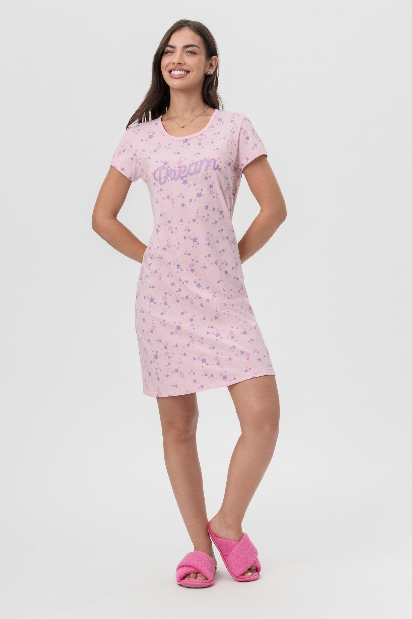 Camisola Meia Manga em Meia Malha Dream – Mensageira da Paz® 032147