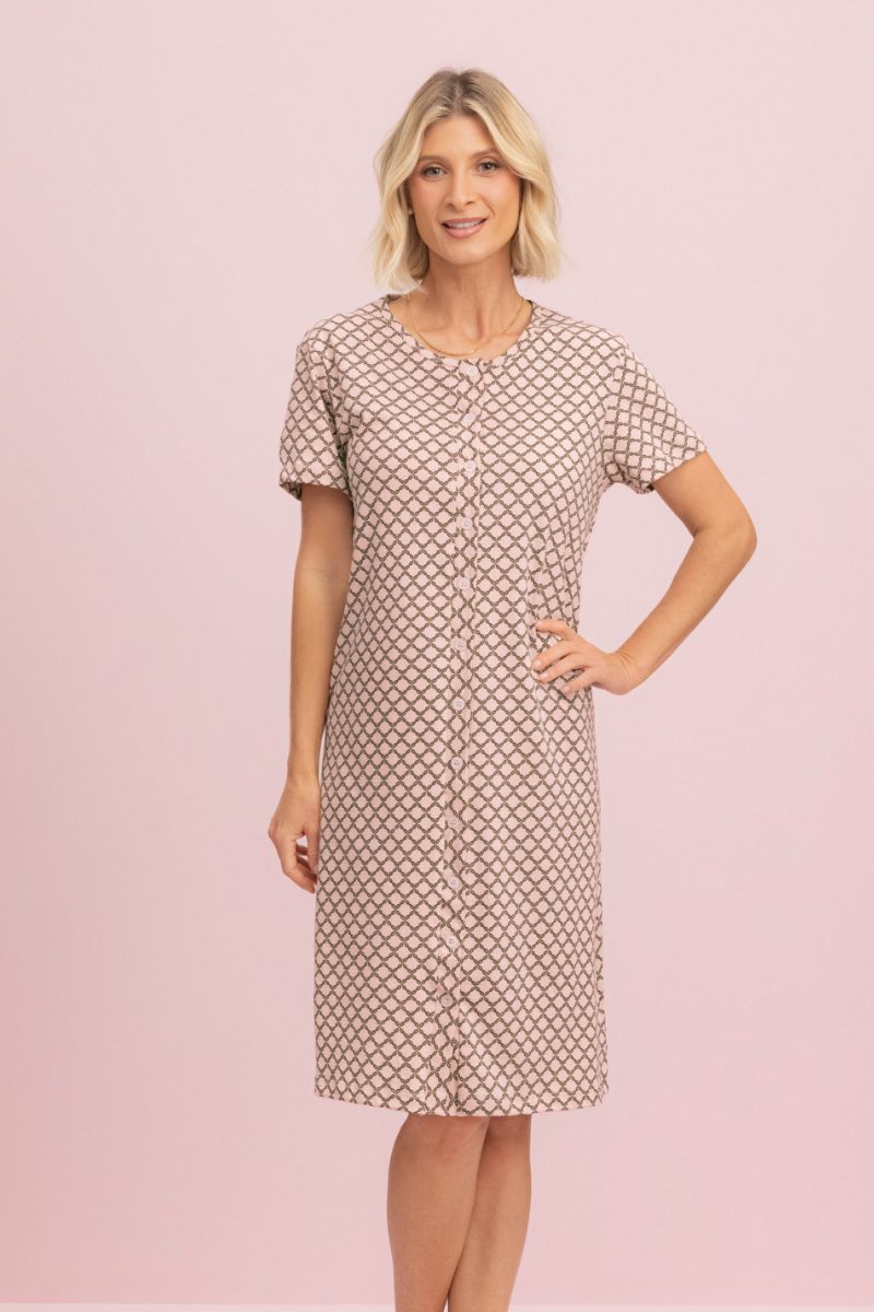 Camisola Meia Manga Aberta Algodão Mônaco - Lua Encantada® 10390067