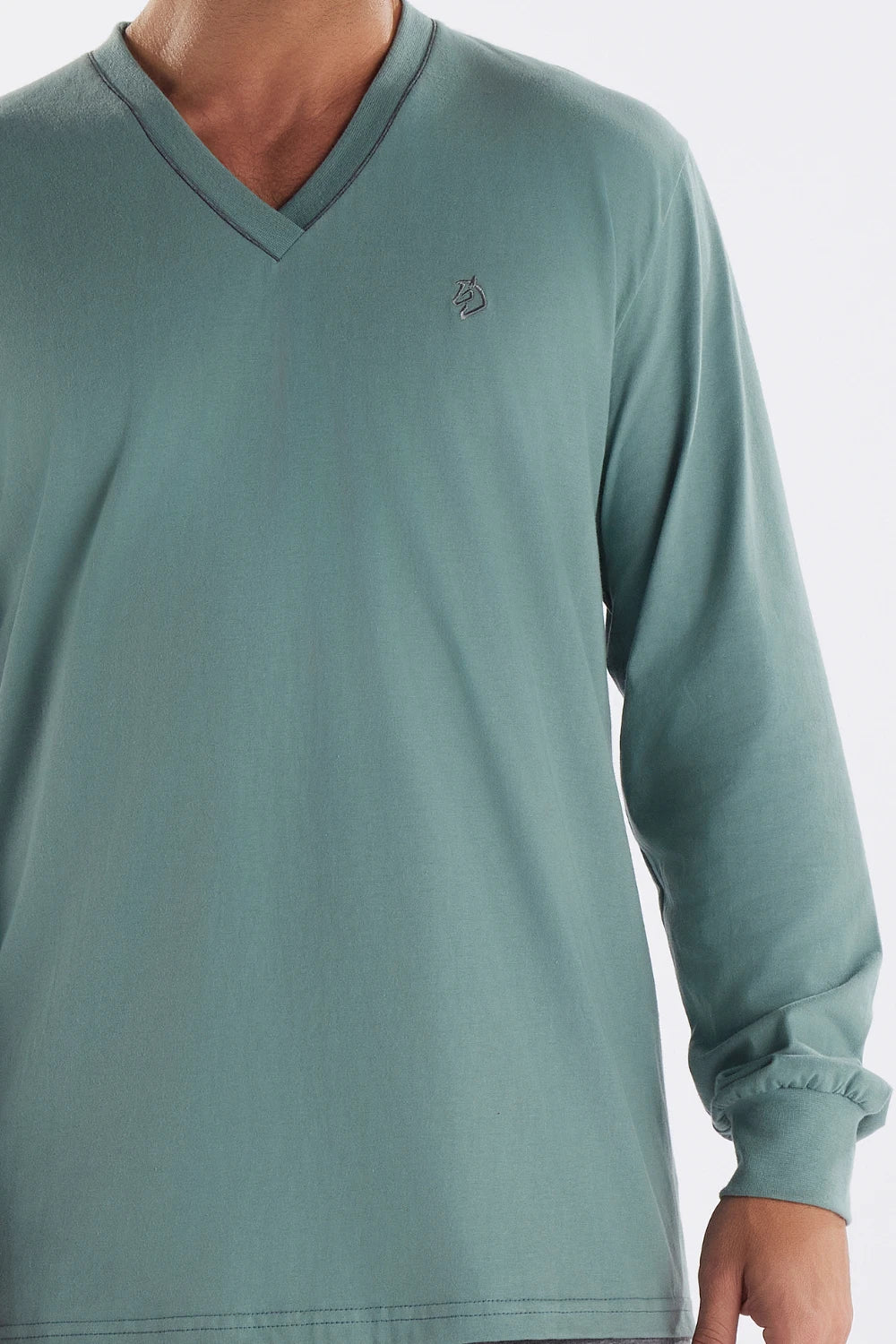 Pijama Masculino Manga Longa com Calça Pzama® 6010.251 - COR 01