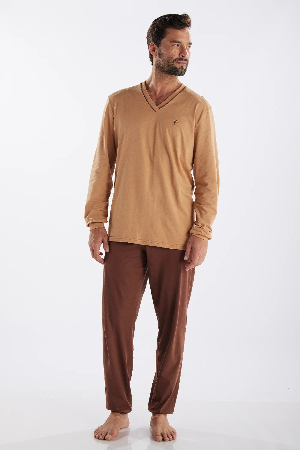 Pijama Masculino Manga Longa com Calça Pzama® 6010.251 - COR 04