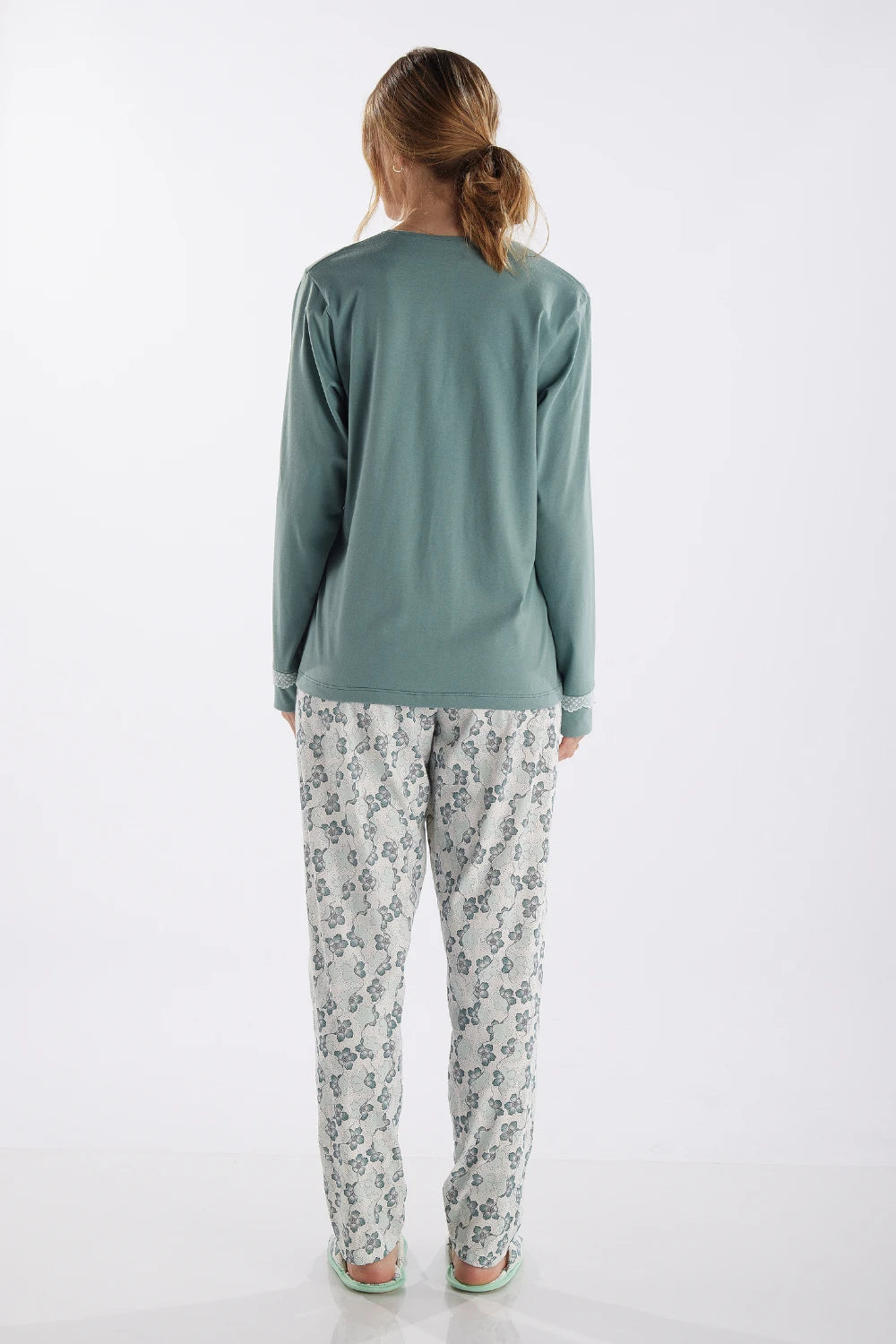 Pijama Manga Longa com Calça Florescer Pzama® 050272