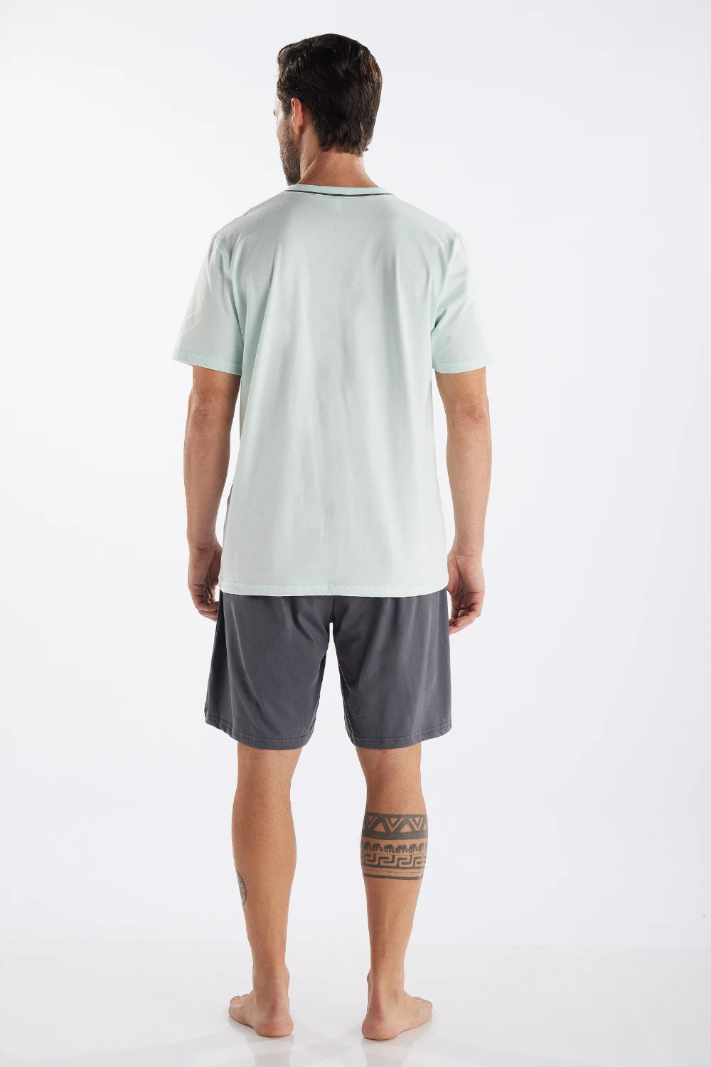 Pijama Masculino Meia Manga com Bermuda Pzama® 6012.251 - COR 02