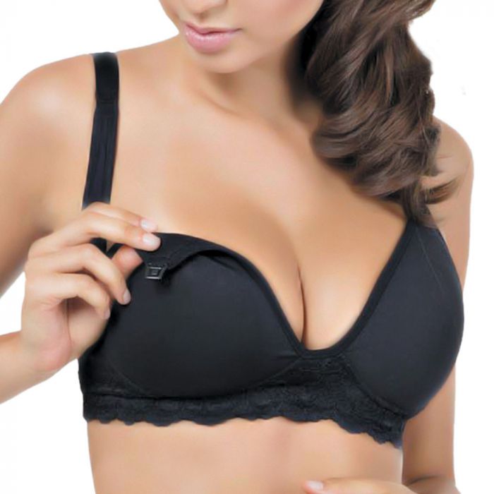 Sutiã Amamentação Com Bojo Renda – Dilady® 146111