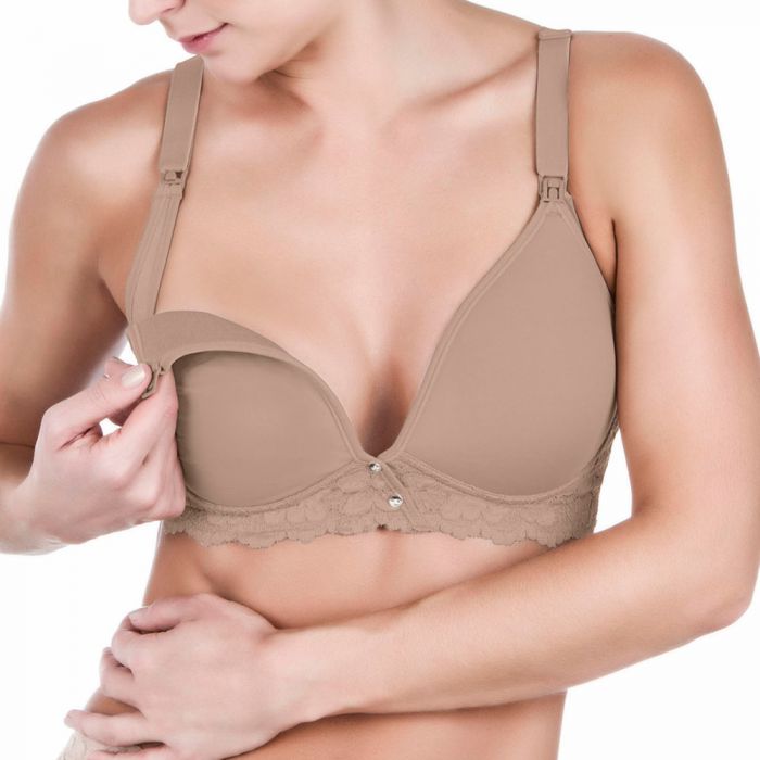 Sutiã Amamentação Com Bojo Renda – Dilady® 146111