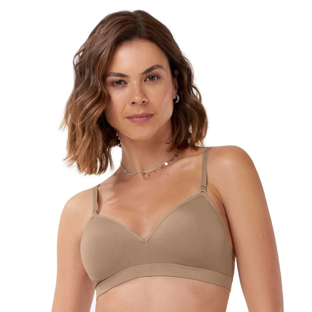 Sutiã Comfort com Bojo sem Costura Zee Rucci® ZR0303001