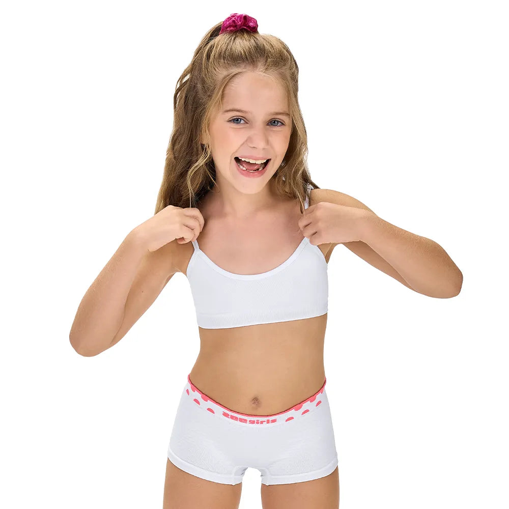 Sutiã Top Infantil Sem Costura Zee Rucci® ZR1600001