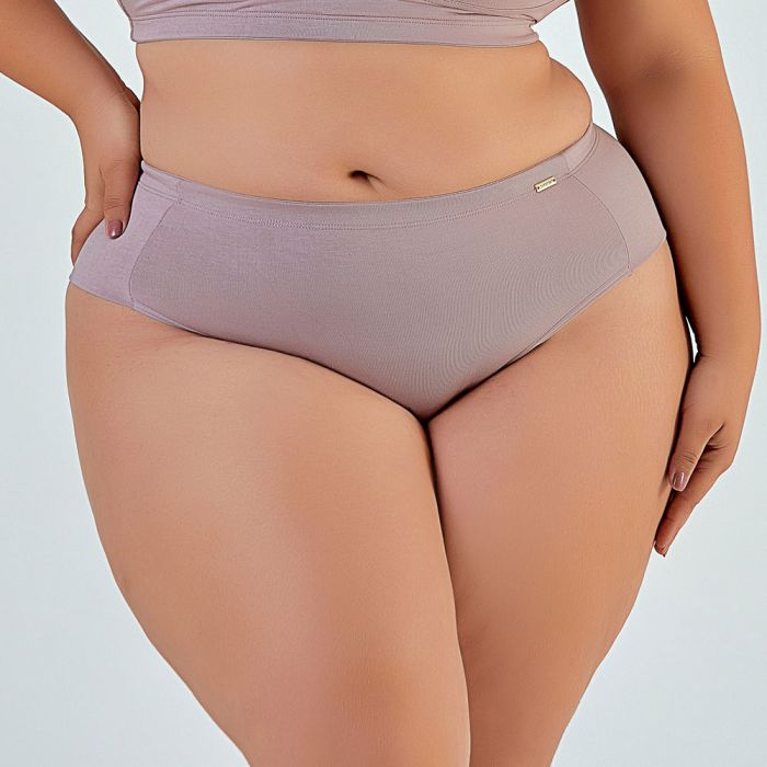Calcinha Plus Laterais Confort em Modal – Love Secret® 813204