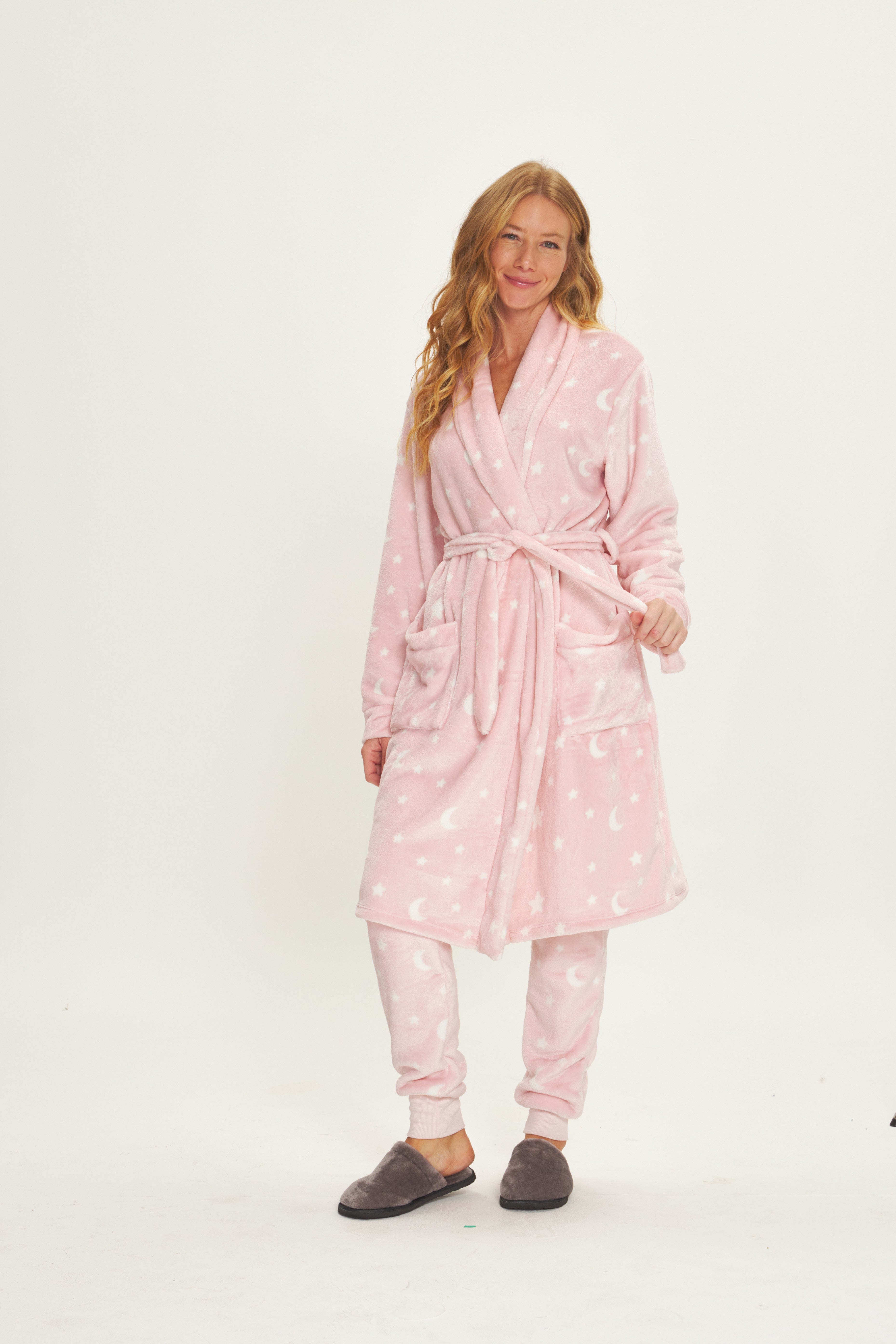 Roupão Jovial em Fleece Lua – Danka® 01.2.0559