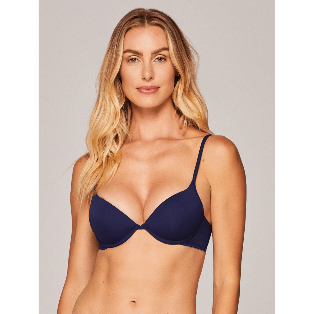 Sutiã Push Up com Bojo e Aro em Microfibra – Liebe® 103101