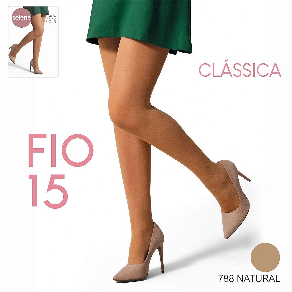 Meia Calça Clássica Fio 15 – Selene® 9020