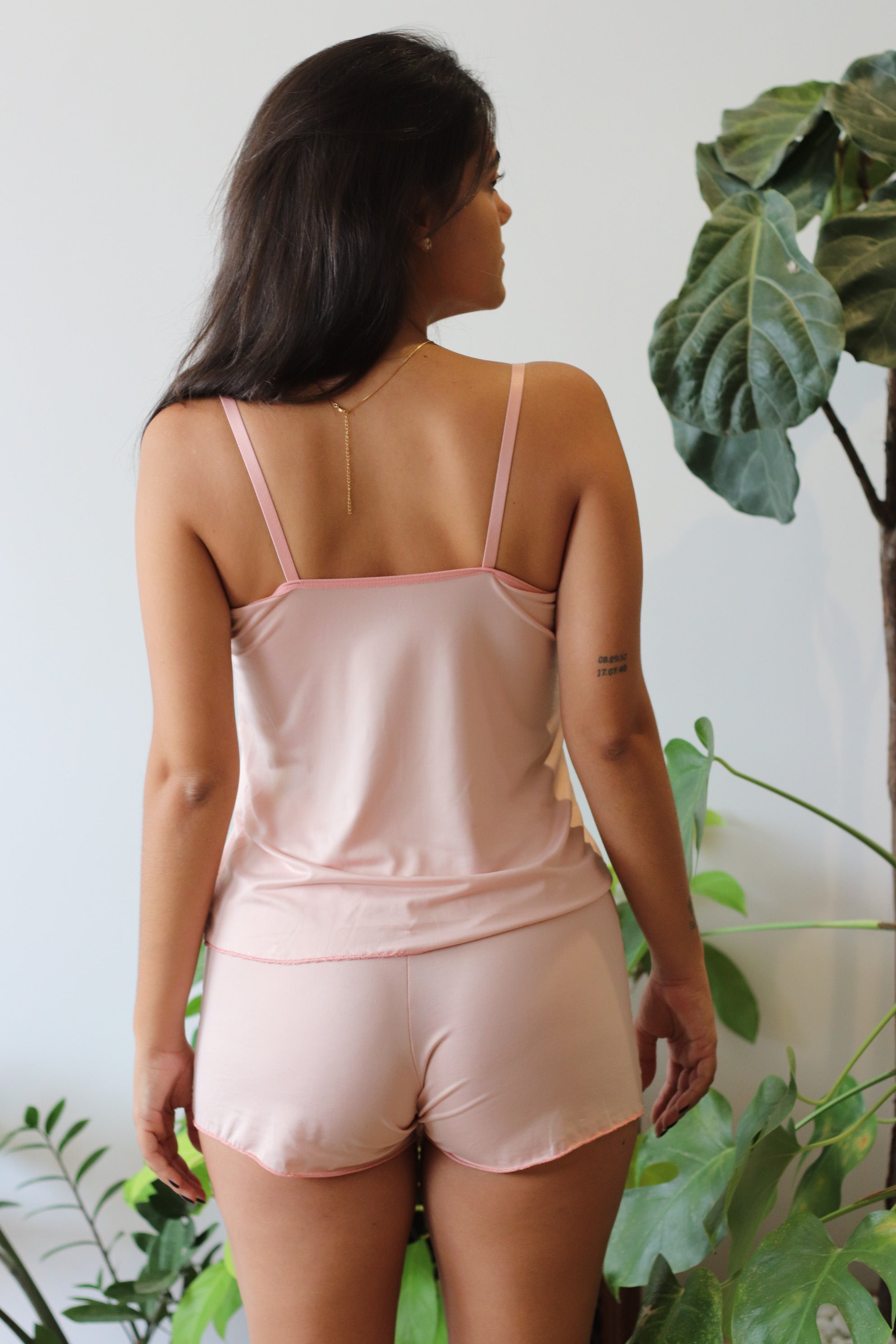 Pijama Shortdoll Rendado Liganete – Via Íntima® 1663