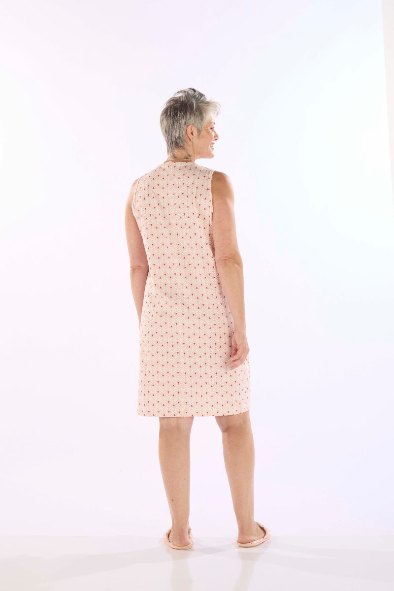 Camisola Regata Com Peitilho Em Malha – Pzama® 050299