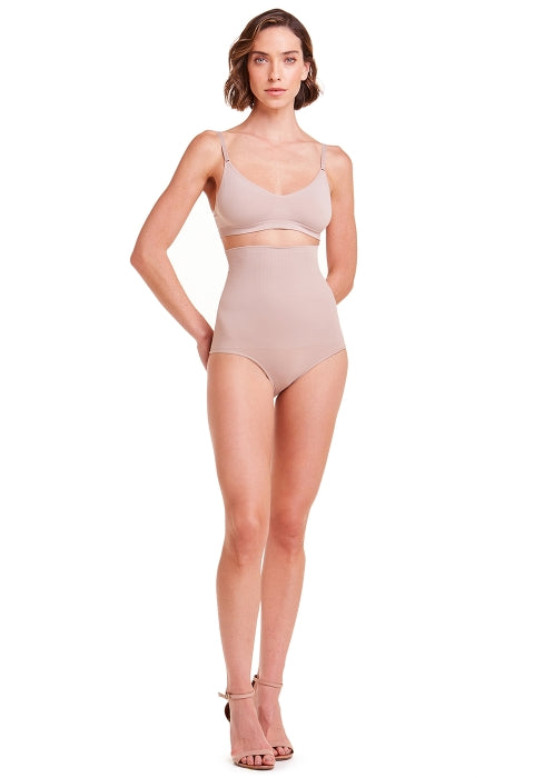 Calça Dupla Cintura Alta Cavada Control Plié® 50083