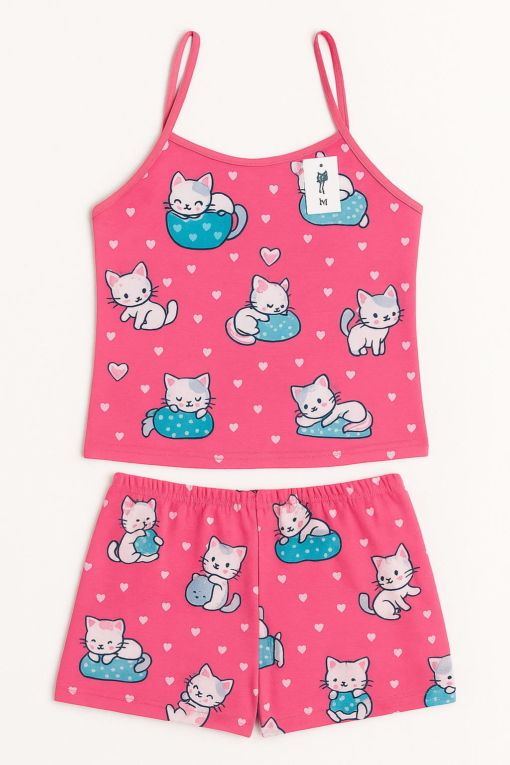 Shortdoll Liganet Estampado Sortido – Via Intima® 1006