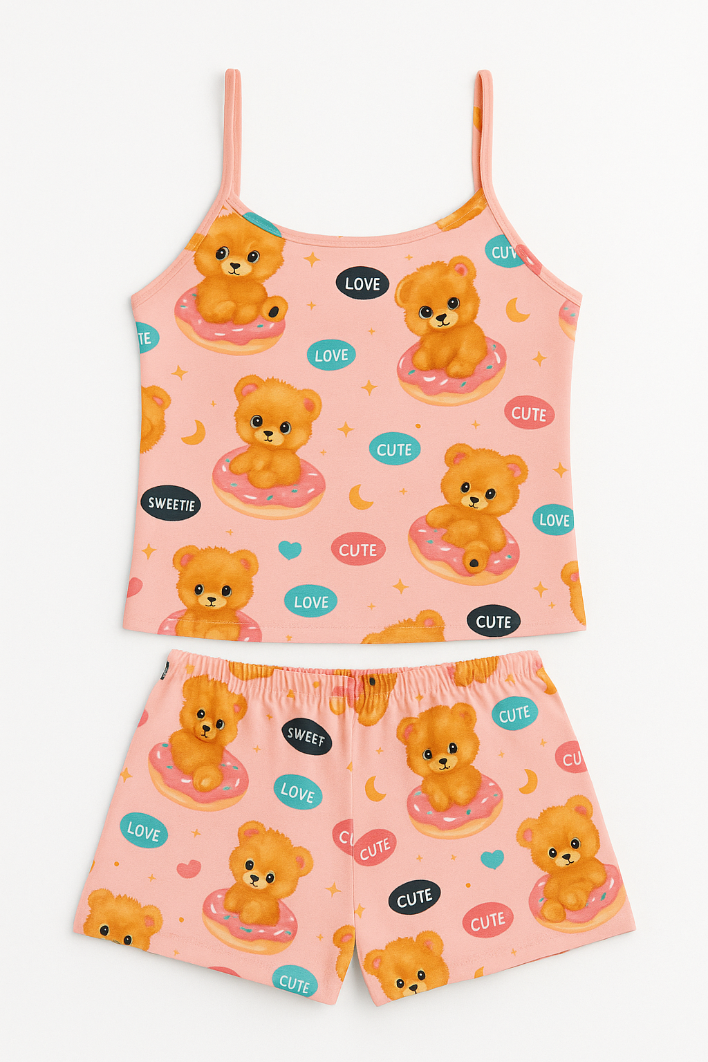Shortdoll Liganet Estampado Sortido – Via Intima® 1006