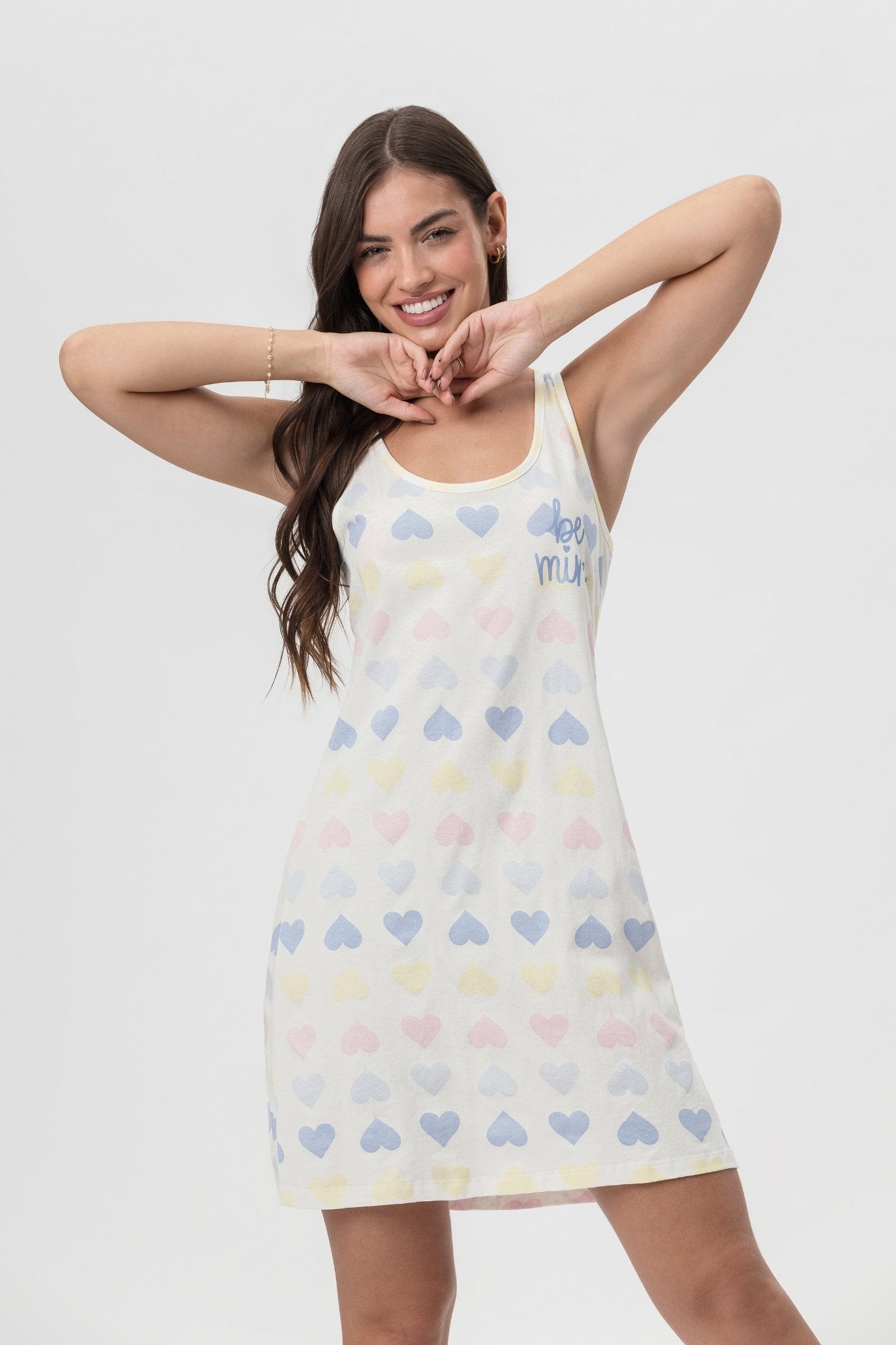 Camisola Regata Algodão Be Mine – Mensageira da Paz® 032146c