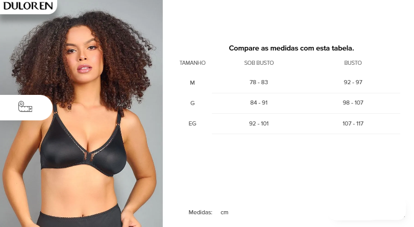 Sutiã Triângulo Sem Aro Sem Bojo Duloren® 121519