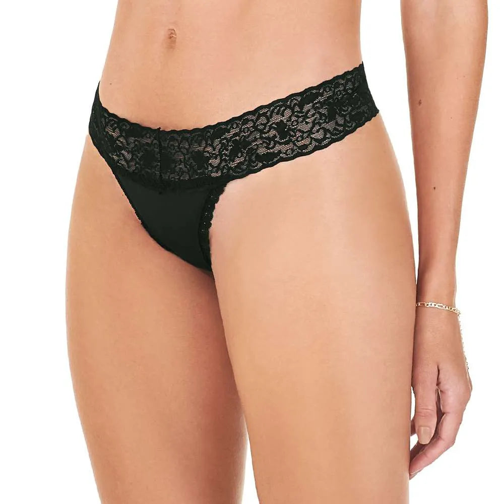 Calcinha Fio Duplo com Renda Cós Largo – Zee Rucci® ZR0202037