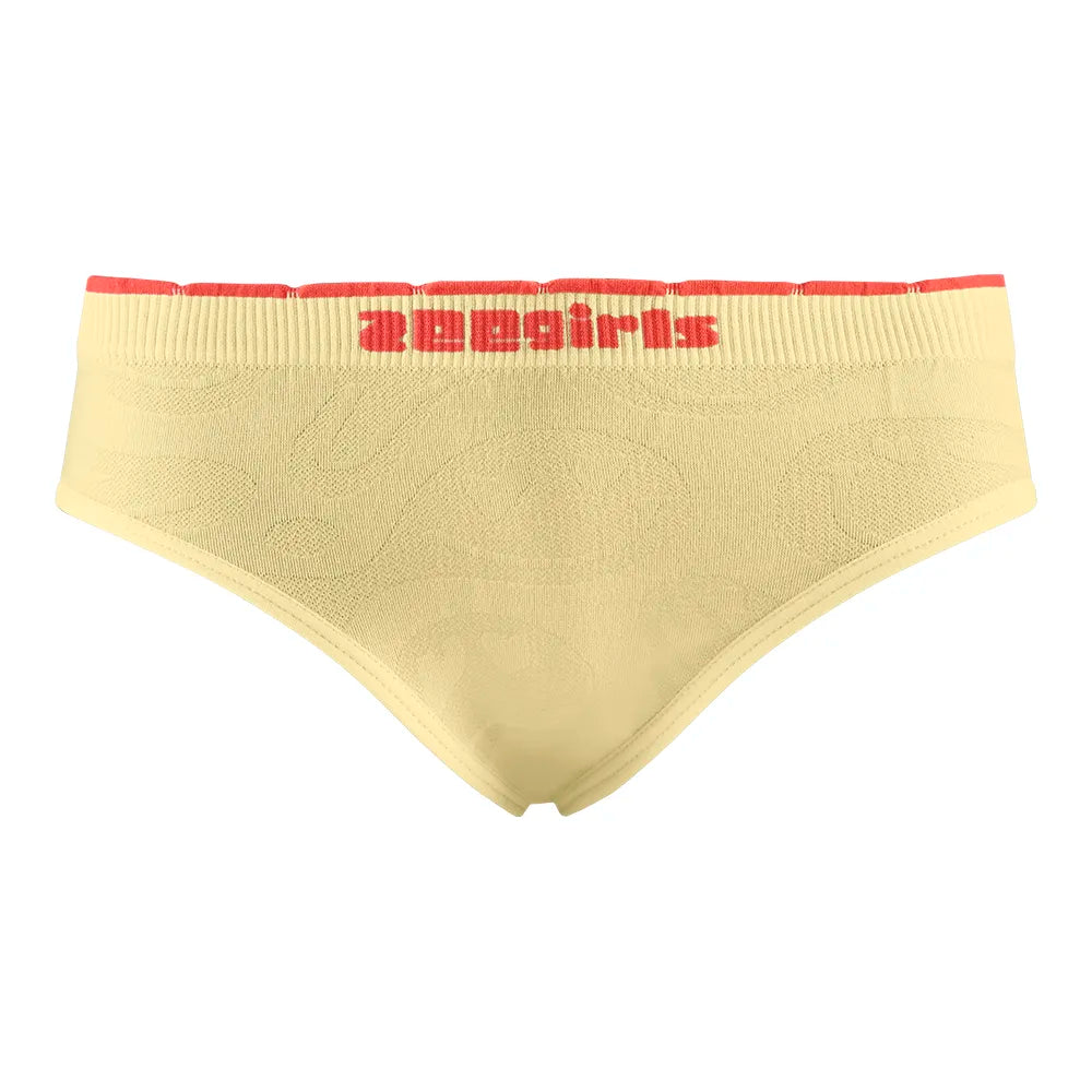 Calcinha Tanga Jacquard Com Listras e Bolinhas Infantil Sem Costura Zee Rucci® ZR1501001