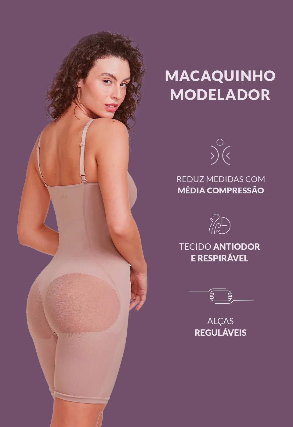 Macaquinho Modelador Lift Plié® 050506
