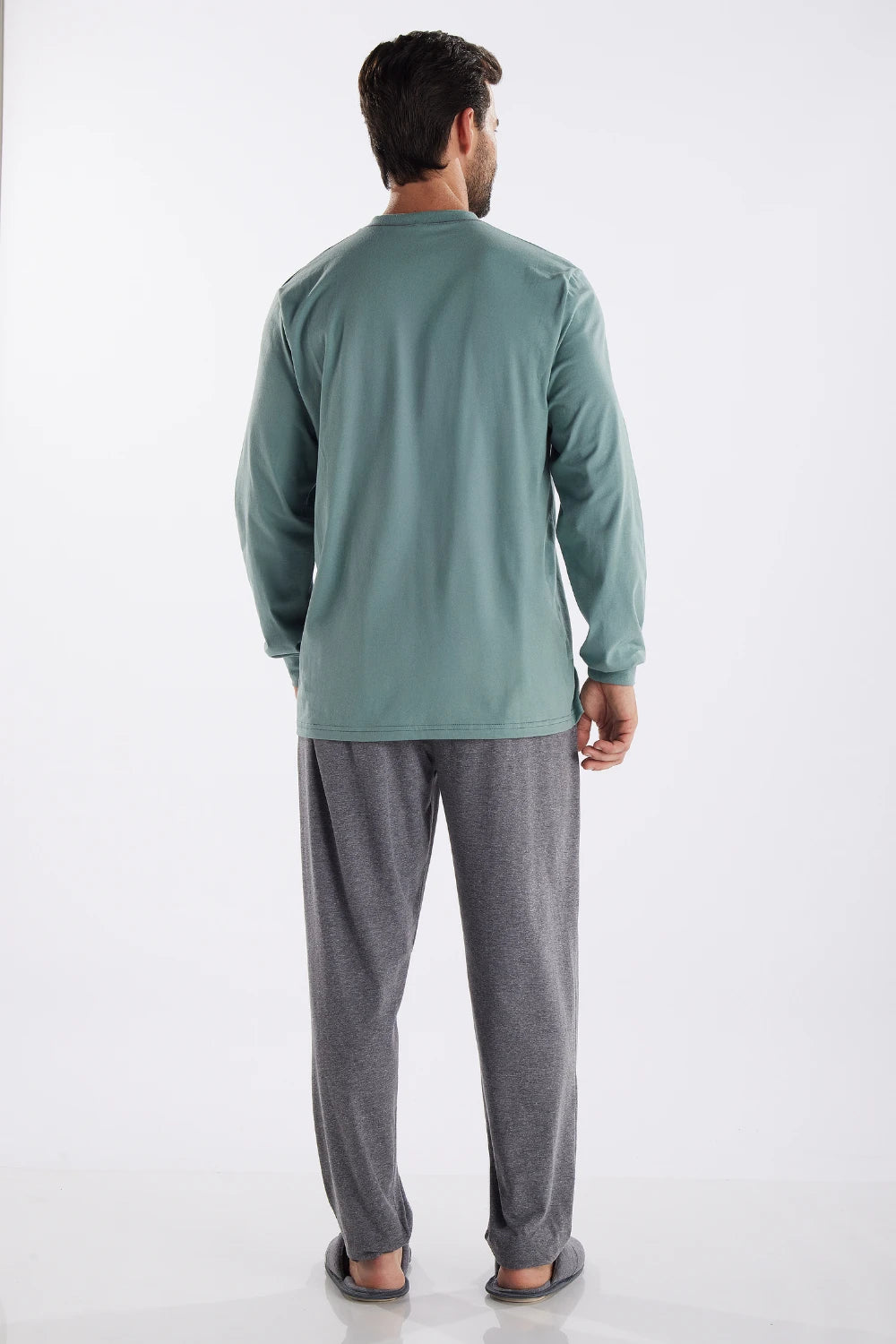 Pijama Masculino Manga Longa com Calça Pzama® 6010.251 - COR 01