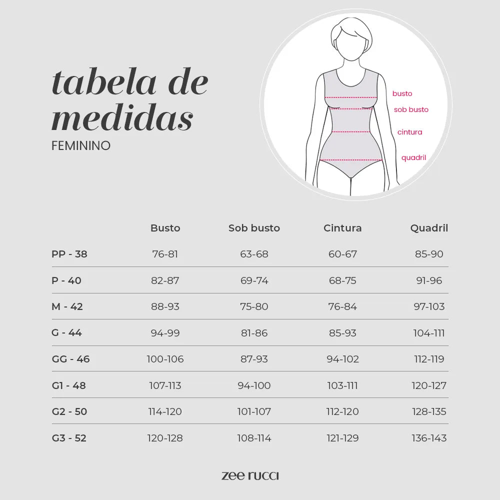 Sutiã com Bojo Removível e Fecho Frontal Sem Costura Blush – Zee Rucci® ZR0303017