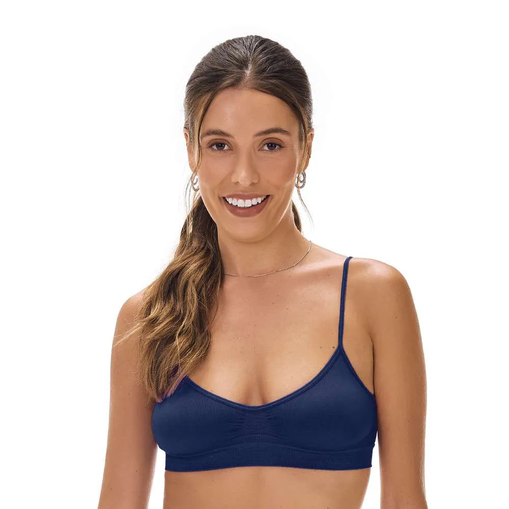 Sutiã Top Comfort sem Costura com Alças Reguláveis Zee Rucci® ZR0300001
