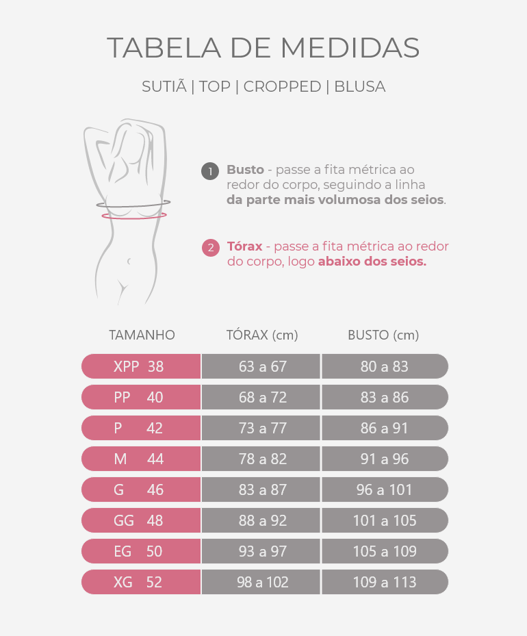 Sutiã Push Up com Bojo e Aro em Microfibra – Liebe® 103101